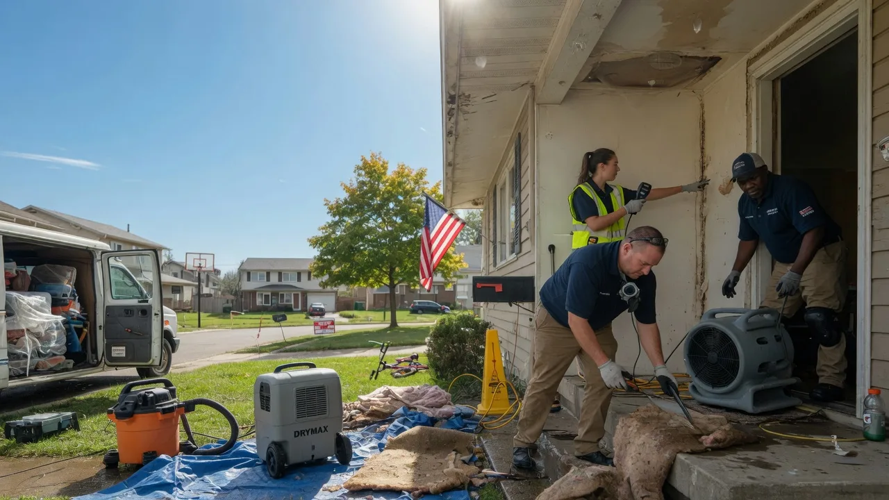Water Damage Restoration in Goldonna, LA near me
